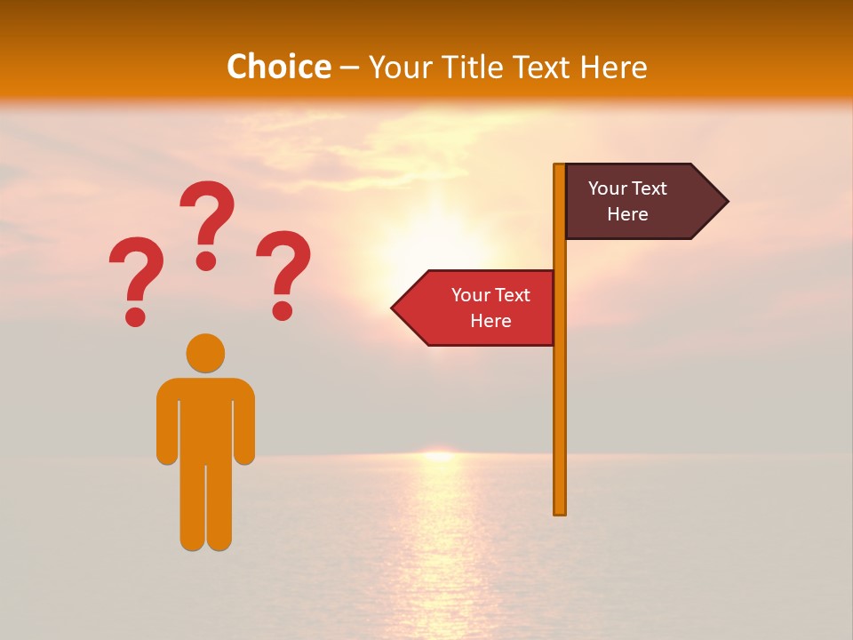 Twilight Horizon Nature PowerPoint Template