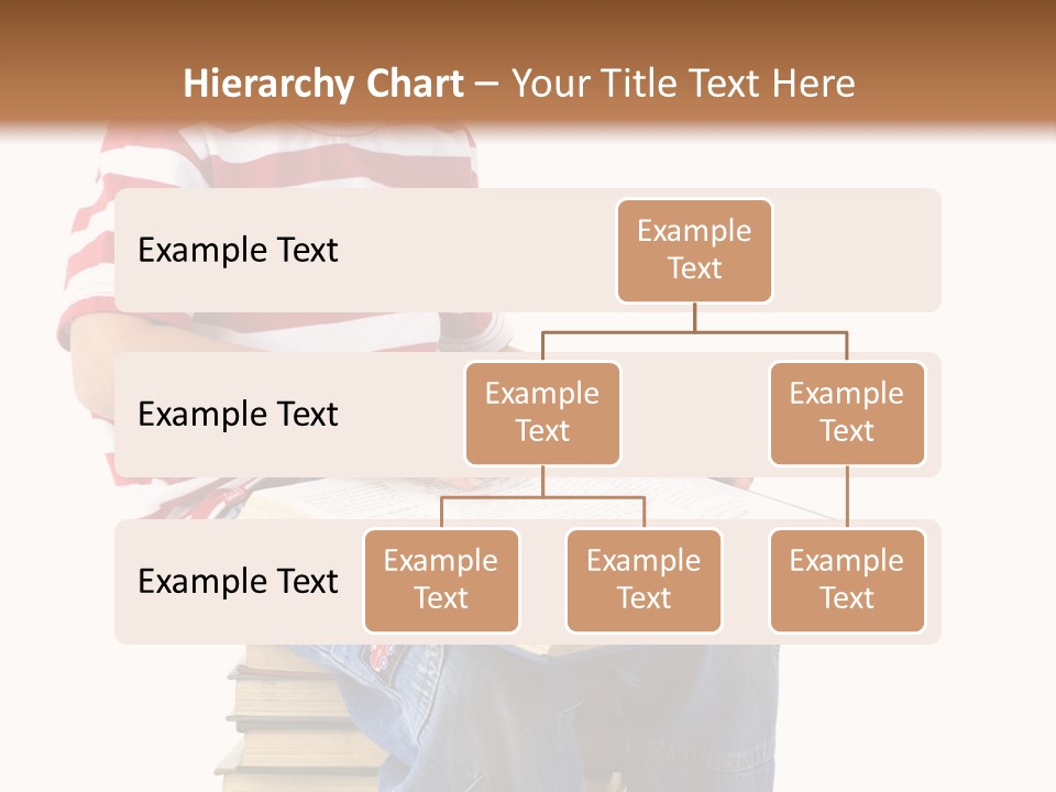 Boy Intellectual Red PowerPoint Template