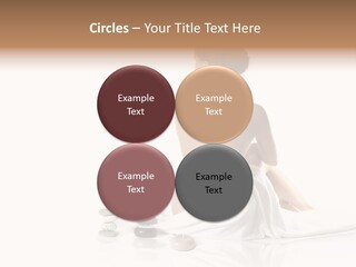 Girl Fresh Blue PowerPoint Template