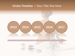 Girl Fresh Blue PowerPoint Template