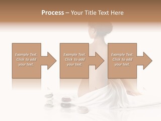Girl Fresh Blue PowerPoint Template