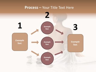 Girl Fresh Blue PowerPoint Template
