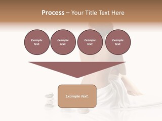 Girl Fresh Blue PowerPoint Template