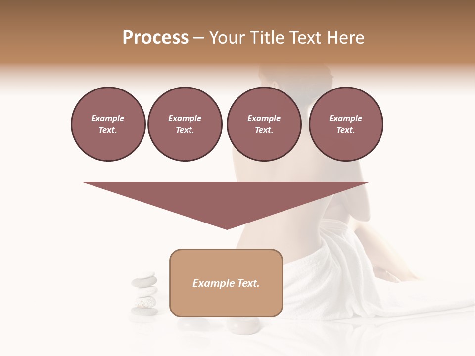 Girl Fresh Blue PowerPoint Template
