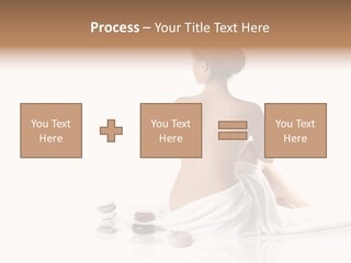 Girl Fresh Blue PowerPoint Template
