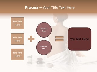 Girl Fresh Blue PowerPoint Template