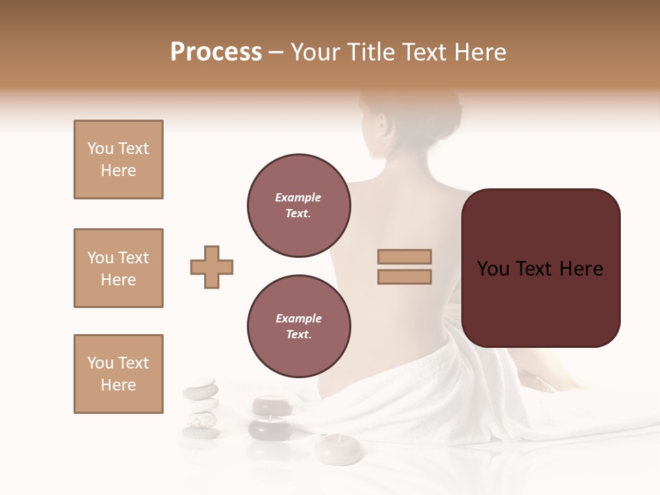 Girl Fresh Blue PowerPoint Template