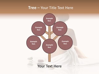 Girl Fresh Blue PowerPoint Template