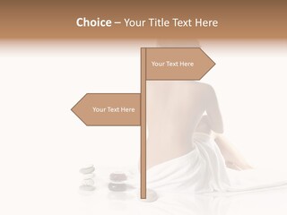 Girl Fresh Blue PowerPoint Template