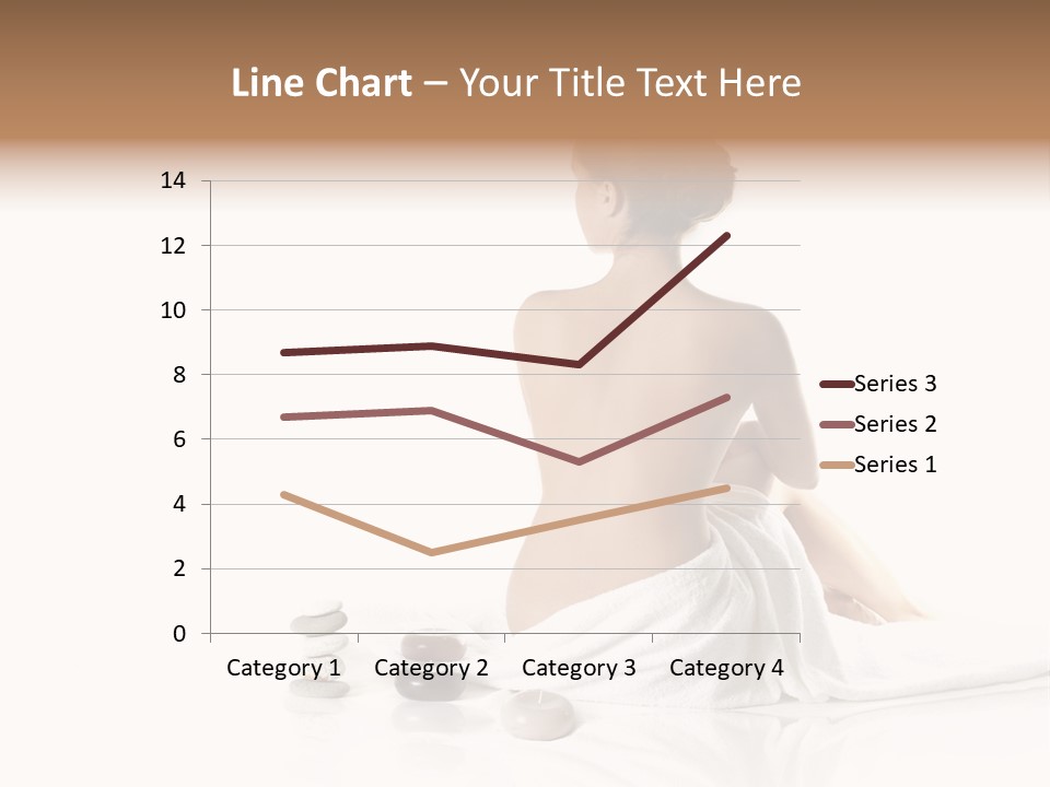 Girl Fresh Blue PowerPoint Template