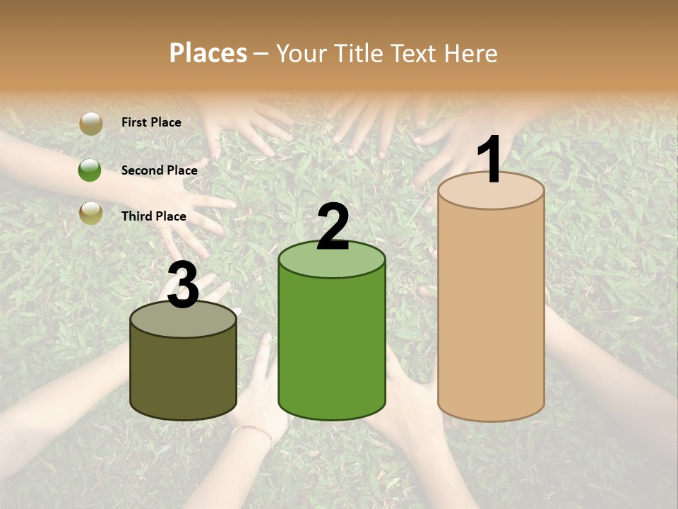 Chain People Ground PowerPoint Template