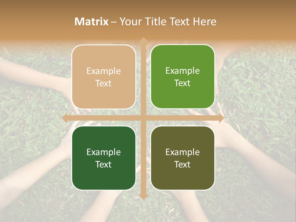 Chain People Ground PowerPoint Template