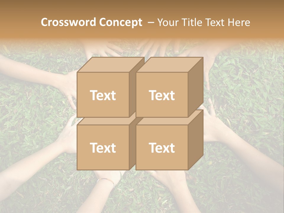 Chain People Ground PowerPoint Template