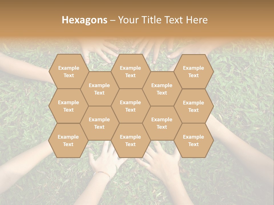 Chain People Ground PowerPoint Template