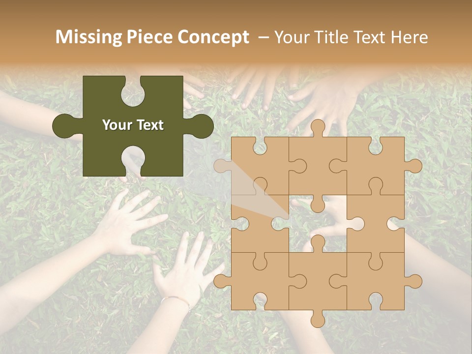 Chain People Ground PowerPoint Template