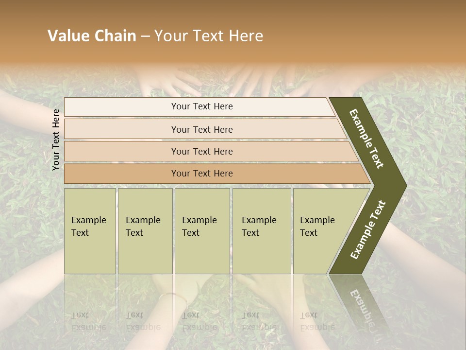Chain People Ground PowerPoint Template