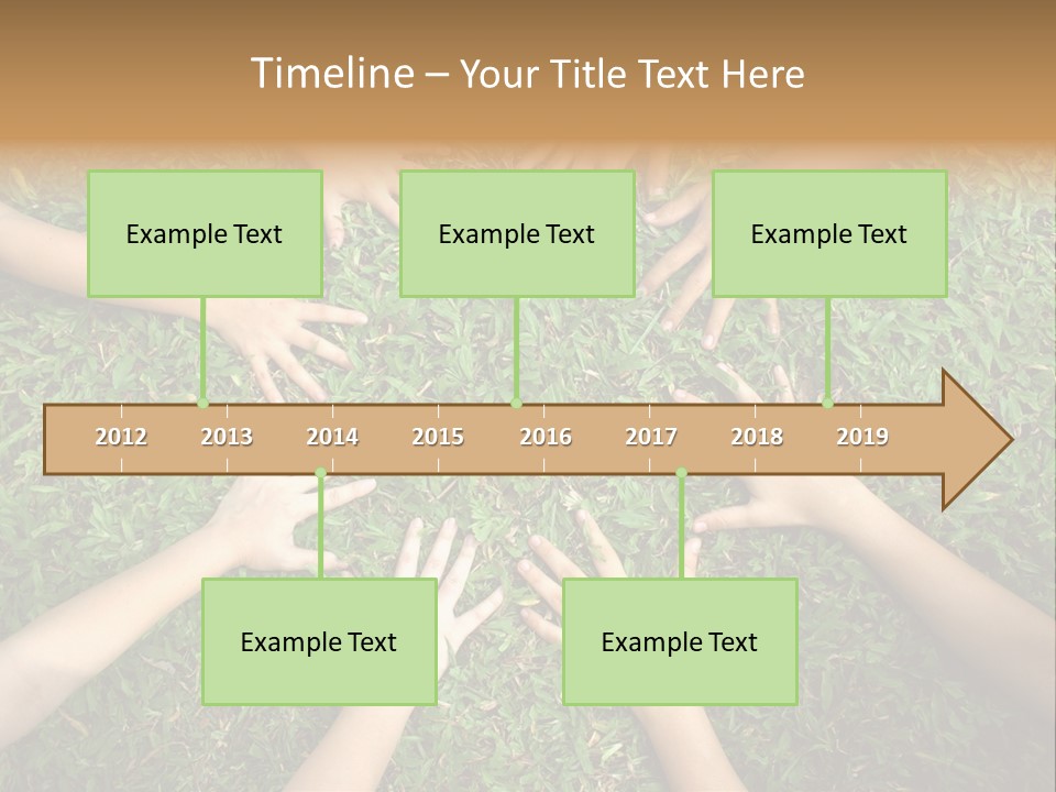Chain People Ground PowerPoint Template