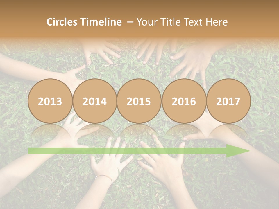 Chain People Ground PowerPoint Template