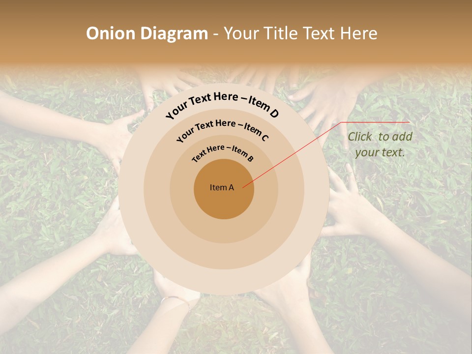 Chain People Ground PowerPoint Template