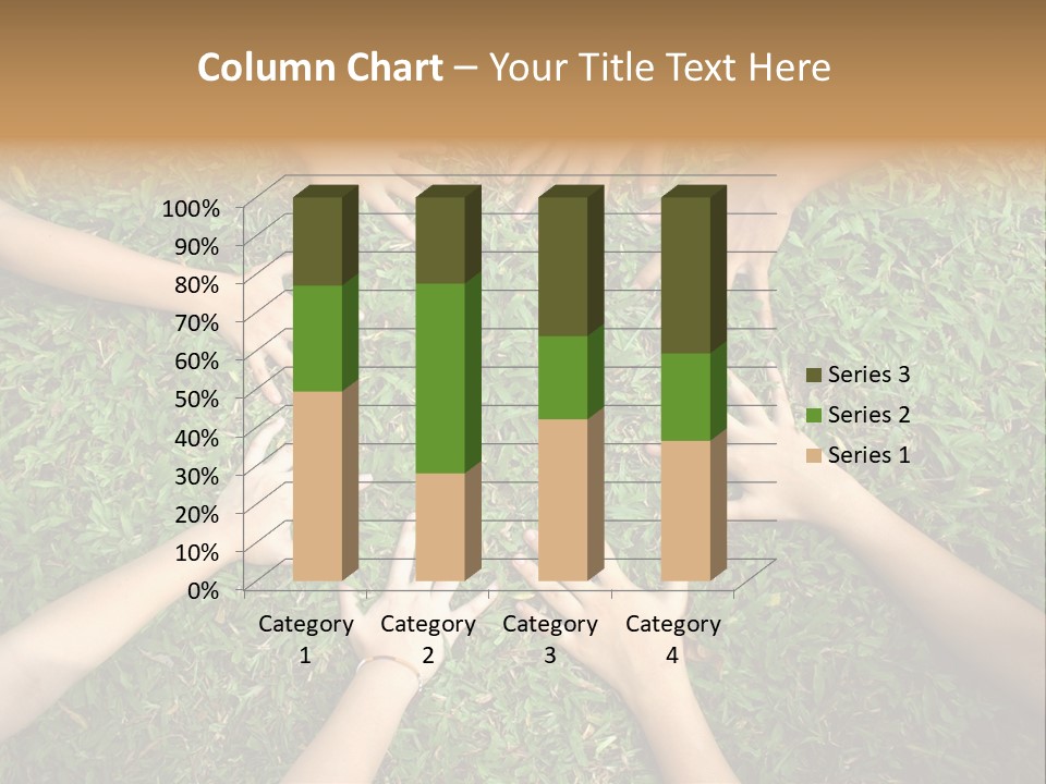 Chain People Ground PowerPoint Template