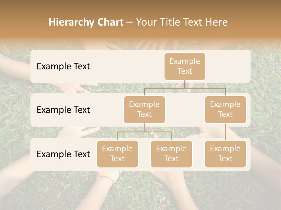 Chain People Ground PowerPoint Template