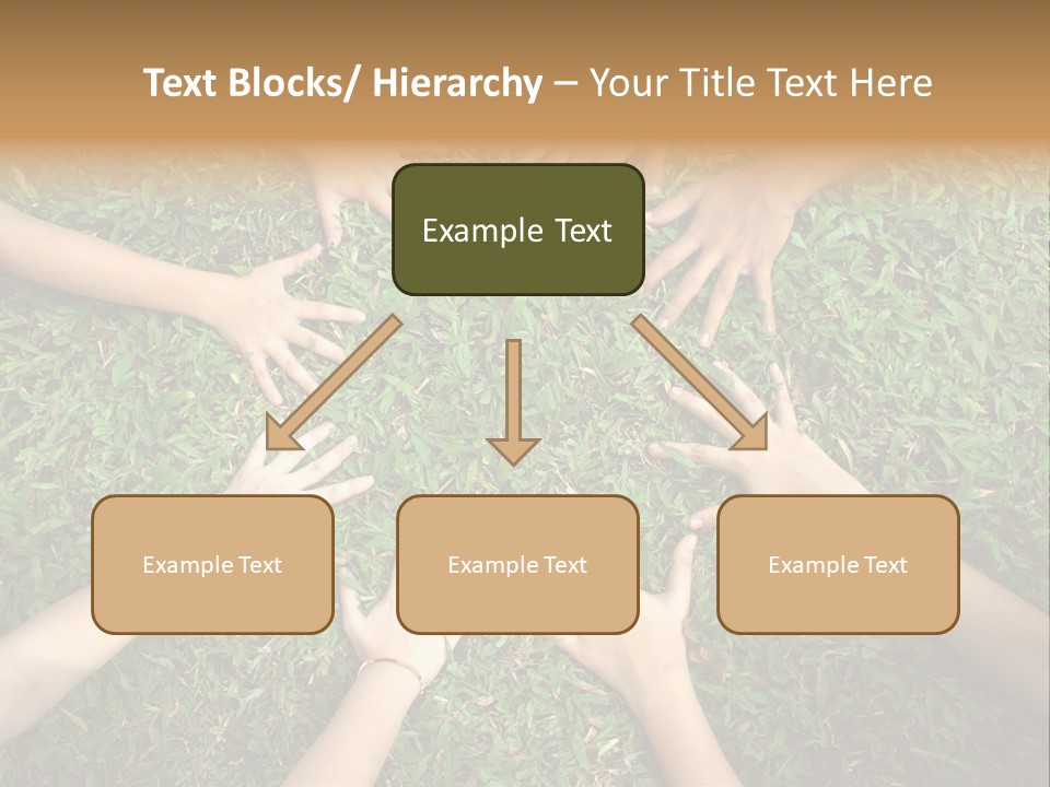 Chain People Ground PowerPoint Template