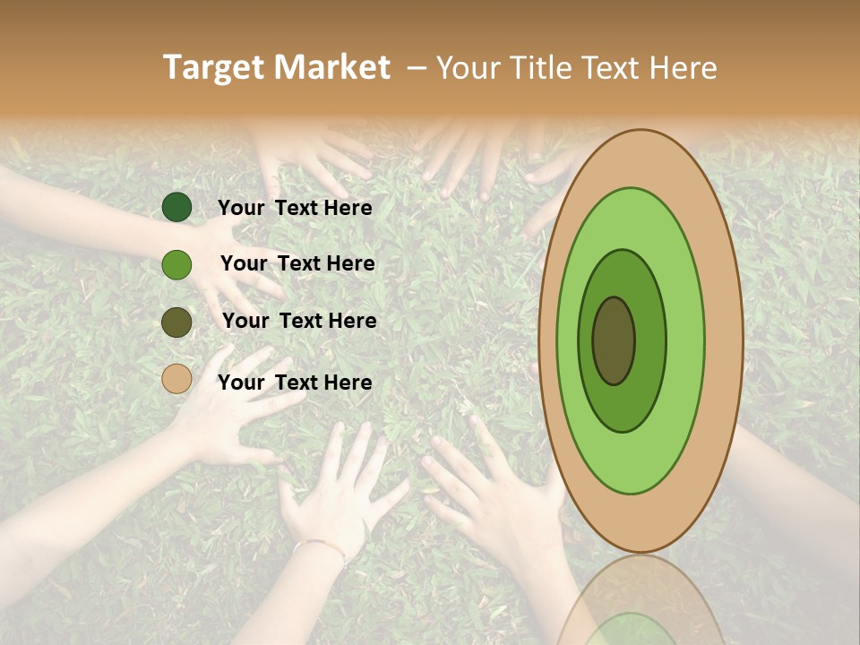 Chain People Ground PowerPoint Template