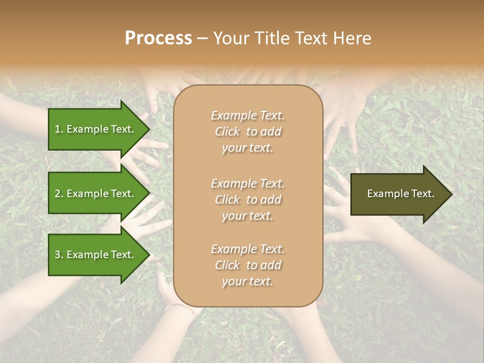 Chain People Ground PowerPoint Template