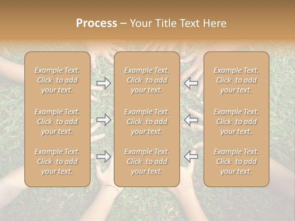 Chain People Ground PowerPoint Template