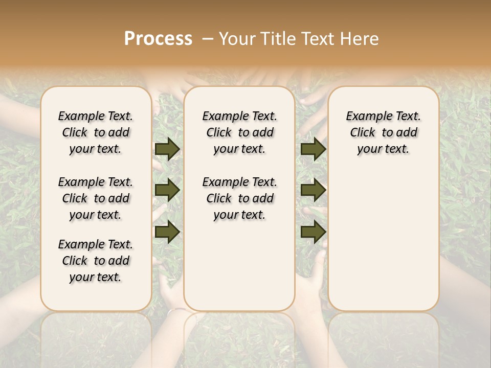 Chain People Ground PowerPoint Template