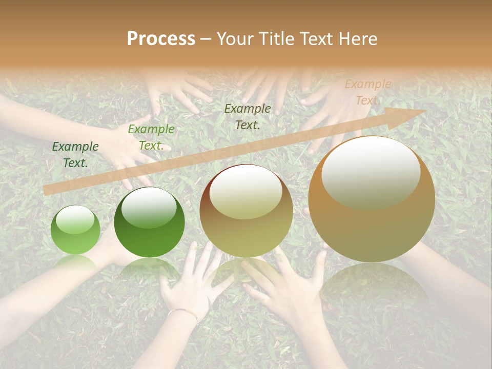 Chain People Ground PowerPoint Template