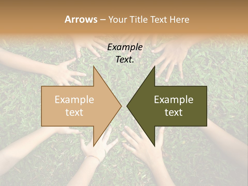 Chain People Ground PowerPoint Template