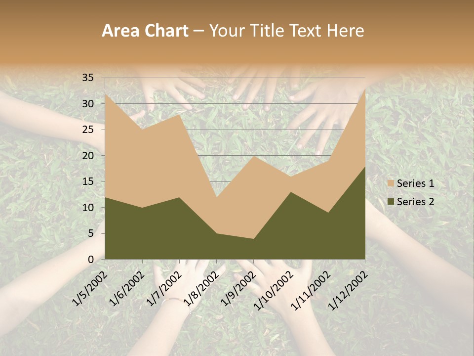 Chain People Ground PowerPoint Template