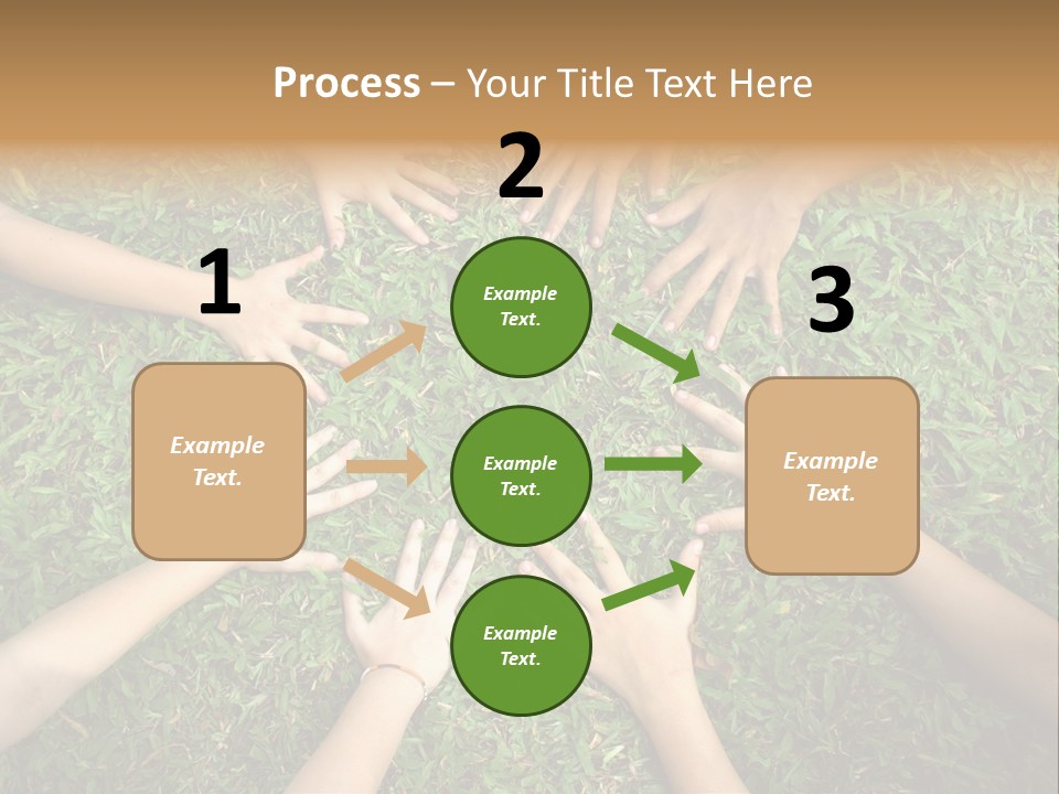 Chain People Ground PowerPoint Template