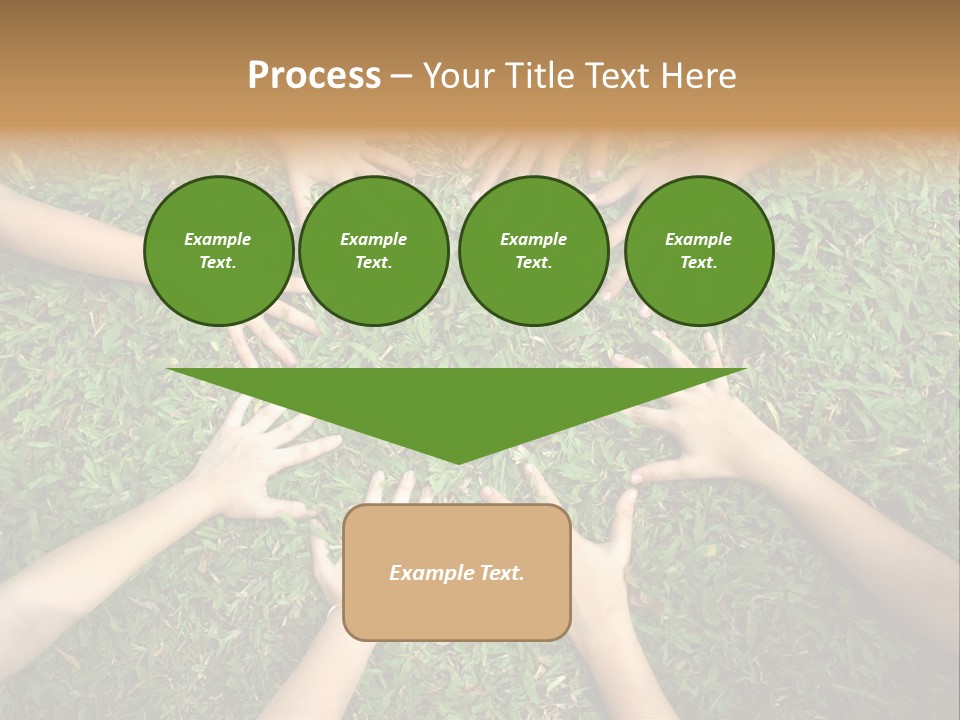 Chain People Ground PowerPoint Template