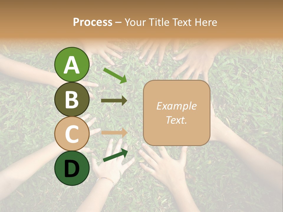 Chain People Ground PowerPoint Template