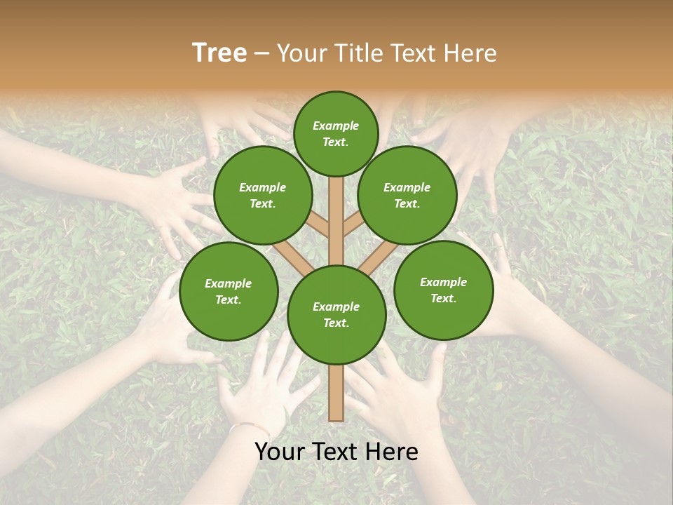 Chain People Ground PowerPoint Template