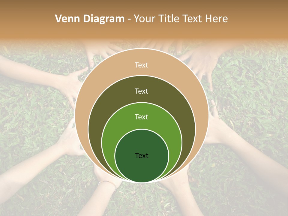 Chain People Ground PowerPoint Template