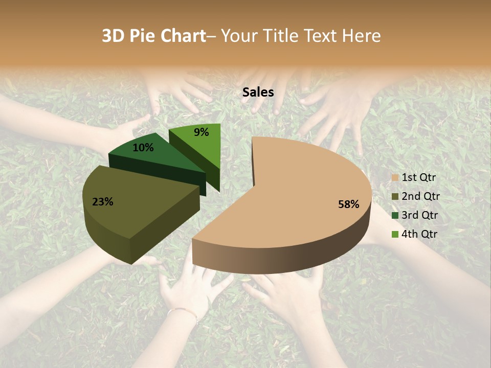 Chain People Ground PowerPoint Template