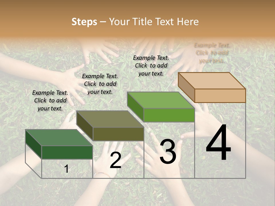 Chain People Ground PowerPoint Template