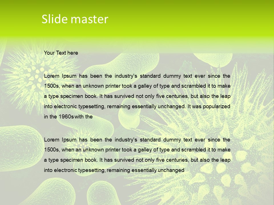 Cancer Ill Genetics PowerPoint Template