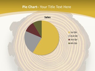 Pattern Wood Strong PowerPoint Template