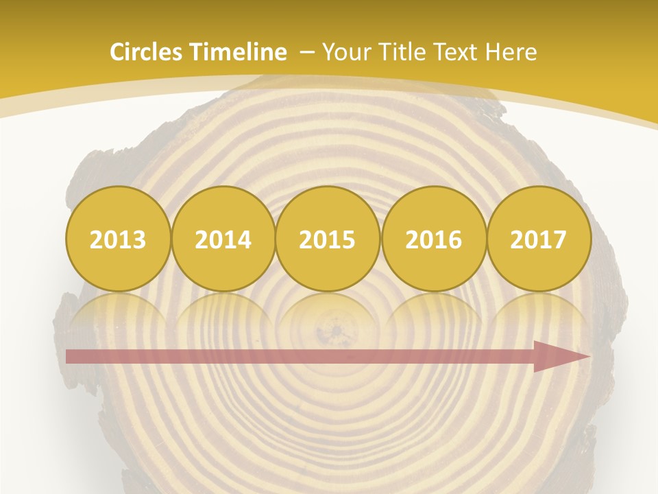 Pattern Wood Strong PowerPoint Template