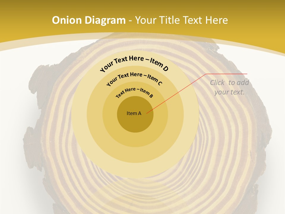Pattern Wood Strong PowerPoint Template
