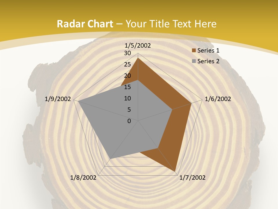 Pattern Wood Strong PowerPoint Template