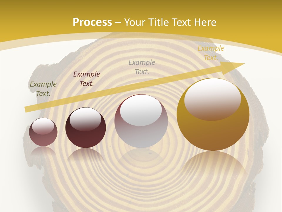 Pattern Wood Strong PowerPoint Template