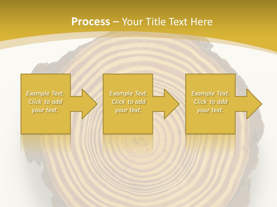 Pattern Wood Strong PowerPoint Template