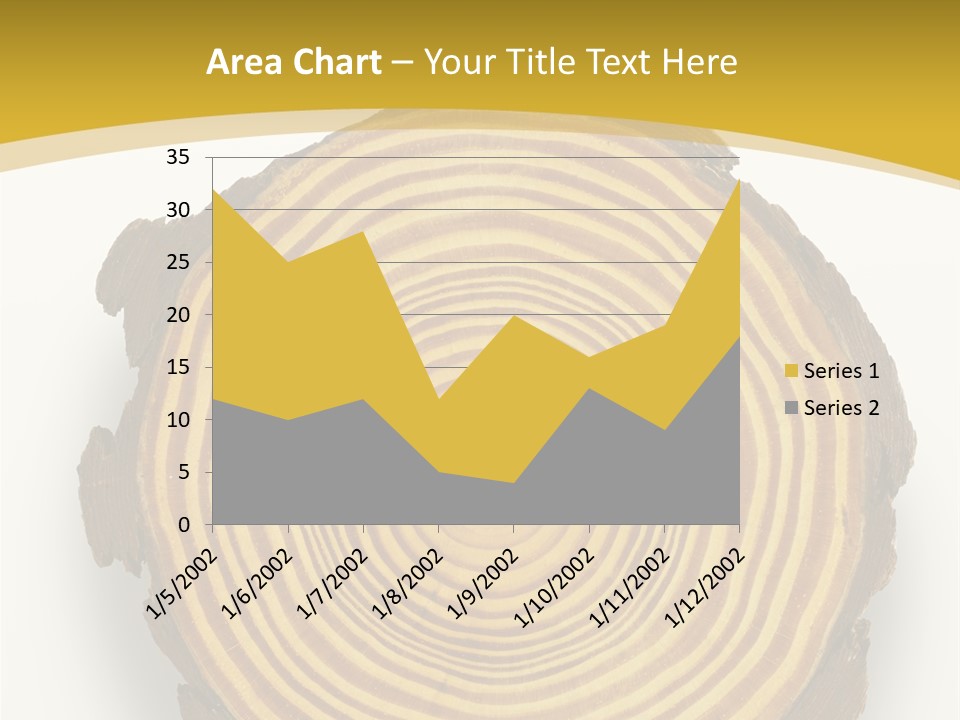 Pattern Wood Strong PowerPoint Template