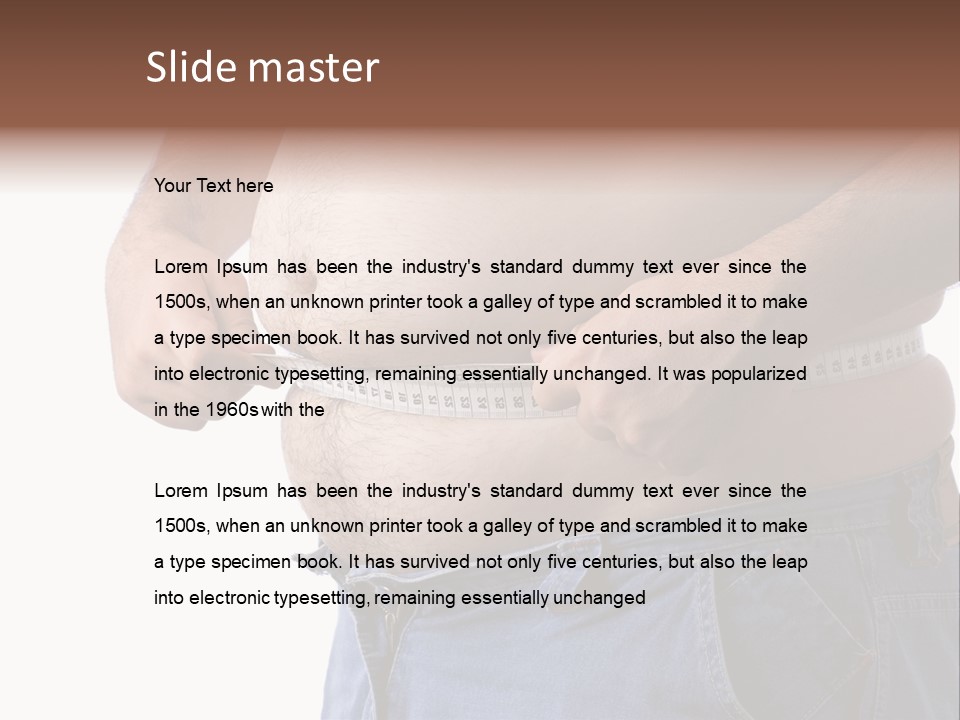 Big Man Pants PowerPoint Template