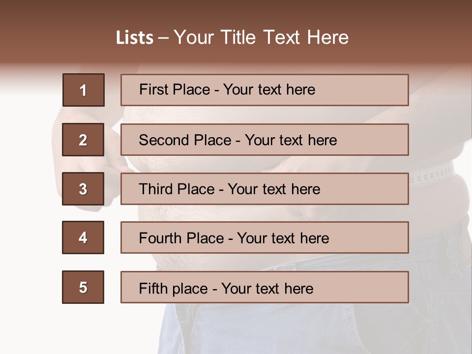 Big Man Pants PowerPoint Template